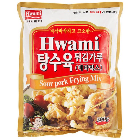 [화미] 탕수육튀김가루(베타믹스), 500g, 2개