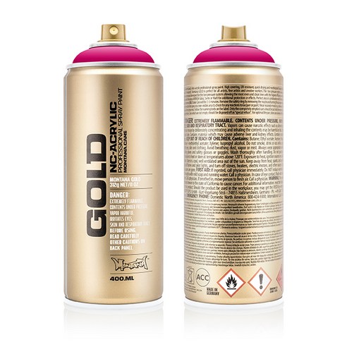 몬타나 GOLD P3000_100% Magenta 400ml, 1개