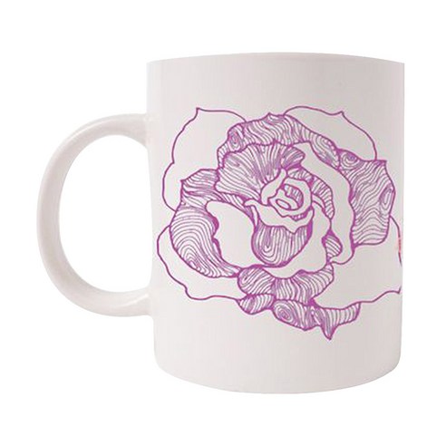 의미가 머그컵 26 x 9.5 cm, ROSE, 1개
