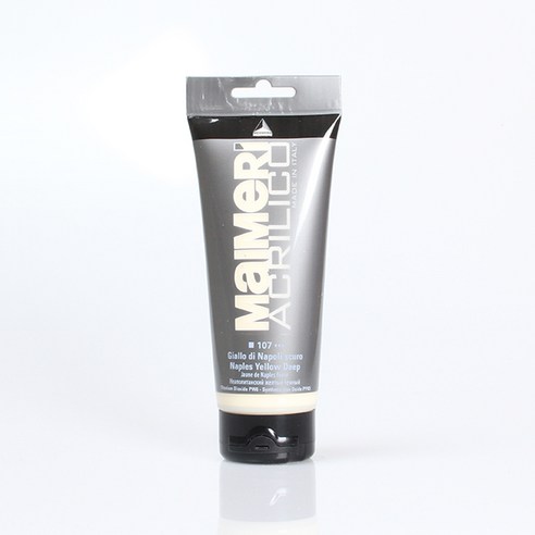 마이메리 아크릴리코 200ml 낱색 아크릴물감, 107 AM NAPLES YELL DEEP, 1개