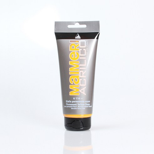 마이메리 아크릴리코 200ml 낱색 아크릴물감, 114 AM PERMAN YELL DEEP, 1개