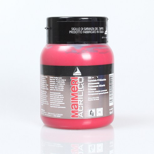 마이메리 아크릴리코 500ml 낱색 아크릴물감, 254 AM PERM ALIZ CRIMSON, 1개