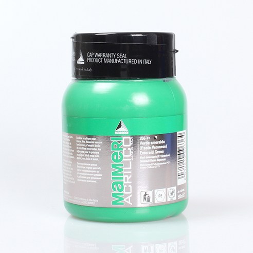 마이메리 아크릴리코 500ml 낱색 아크릴물감, 356 AM EMERALD GREEN, 1개