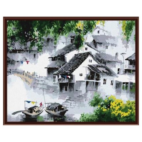 스위티 명화그리기 가로형, 오사카풍경, 1개