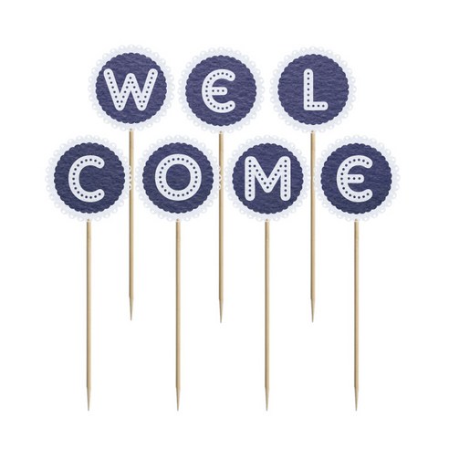 와니데코 미니파티픽 WELCOME, 네이비