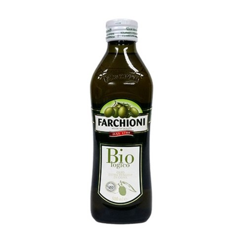 파르키오니 유기농 엑스트라버진 올리브유, 500ml, 1개