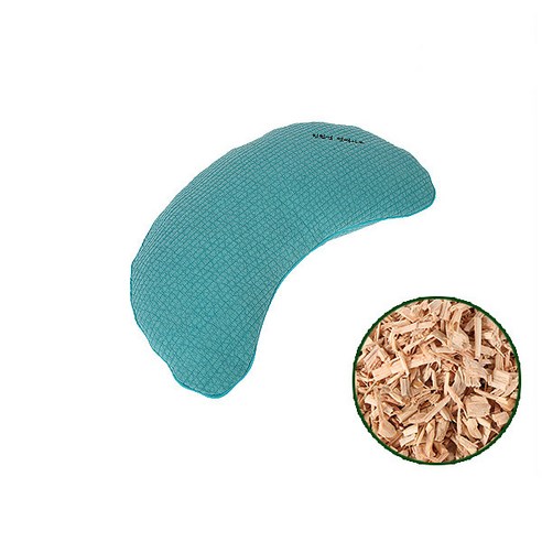 [친환경편백아트] 편백베개 클래식 파쇄칩 반달 중, 보라