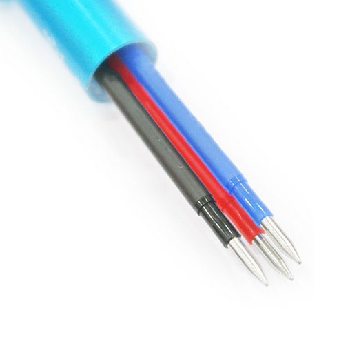파이롯트 프릭션 볼 다색 볼펜용 리필심 0.5 mm, 혼합 색상, 1개