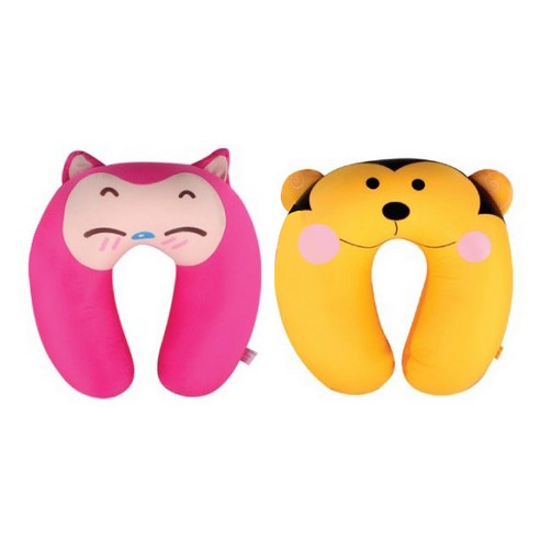 비즈 캐릭터동물, 핑크고양이+노랑원숭이