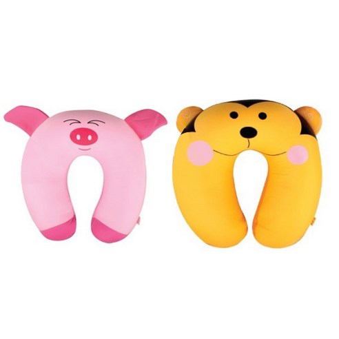 비즈 캐릭터동물, 핑크돼지+노랑원숭이