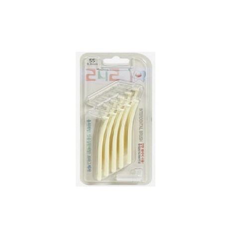 242 치간칫솔 L형 SS, 10개입, 2개