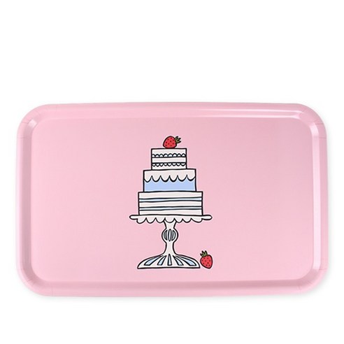 자작나무 쟁반 - 직사각, Cake