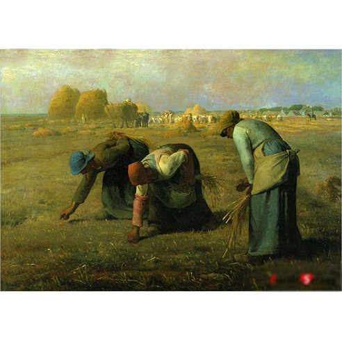 챔버아트 이삭줍기 직소퍼즐, 25 x 34cm, 1개, 300조각