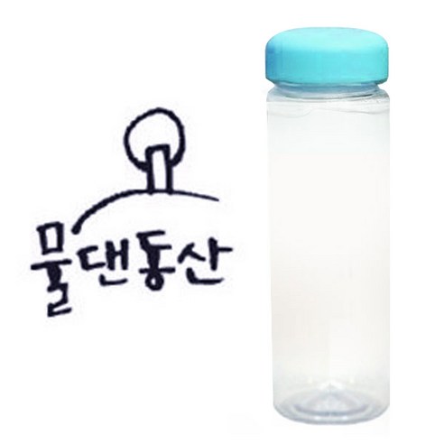 1AM 캘리그라피 보틀 하늘뚜껑, 물댄동산 (군청색), 500ml