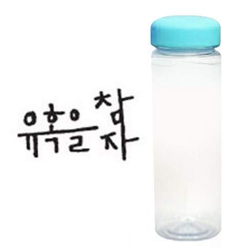 1AM 캘리그라피 보틀 하늘뚜껑, 유혹을 (진회색), 500ml