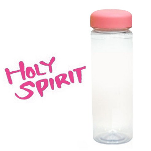 1AM 캘리그라피 분홍뚜껑 보틀, Holy S (핑크), 500ml