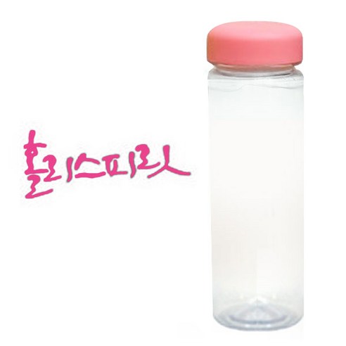 1AM 캘리그라피 분홍뚜껑 보틀, 홀리스피릿 (핑크), 500ml