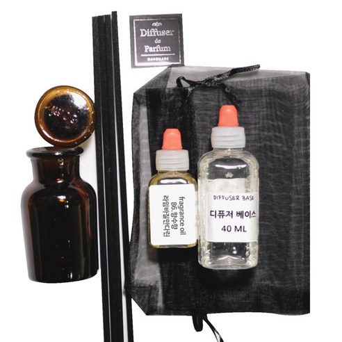 디퓨저KIT-시약병-향수향, 60ml, LIME BASIL MANDARIN