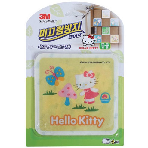 3M 헬로키티 미끄럼방지 테이프, 1개, 1개