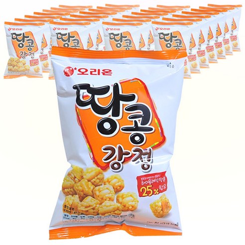 오리온 땅콩강정 1박스(80g*30), 80g, 30개