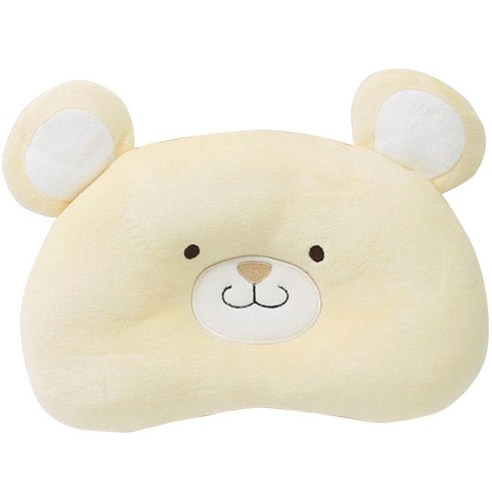베이비베어 베어짱구 베개, 옐로우, 1개