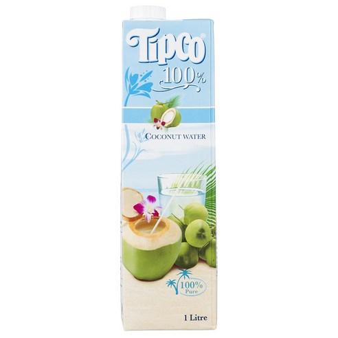 TIPCO 팁코주스 코코넛워터1L, 1L, 1개