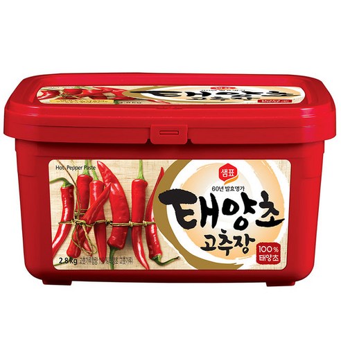 샘표 태양초 고추장, 2.8kg, 1개