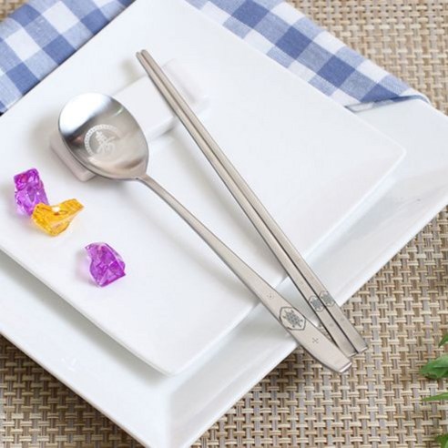 테이블아트 거북이청수저, 거북이 (청), 2p (숟가락 1p, 젓가락 1p), 2개
