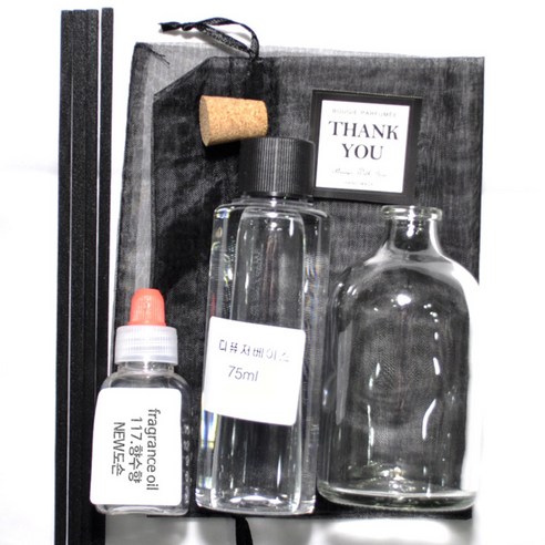 케이지 디퓨저KIT-큐티라운드원형 투명 향수향, 117 NEW 도손, 100ml