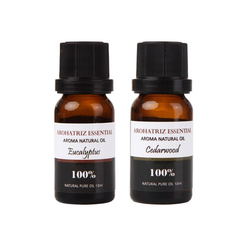 아로하트리즈 다용도오일, 유칼립 투스 10ml,  시더우드 10ml, 1개