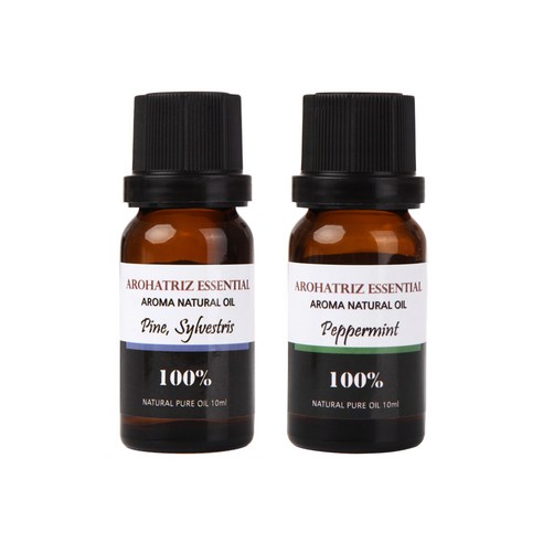 아로하트리즈 다용도오일, 파인 10ml,  페퍼민트 10ml, 1개