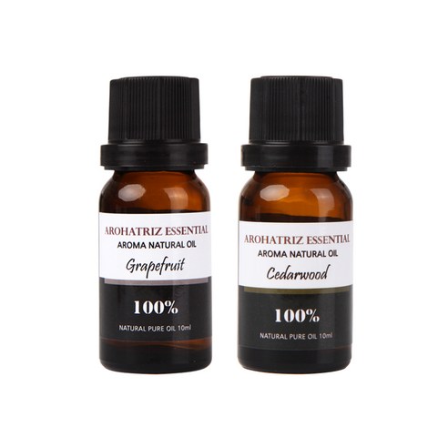 아로하트리즈 다용도오일, 그레이프 프룻 10ml,  시더우드 10ml, 1개