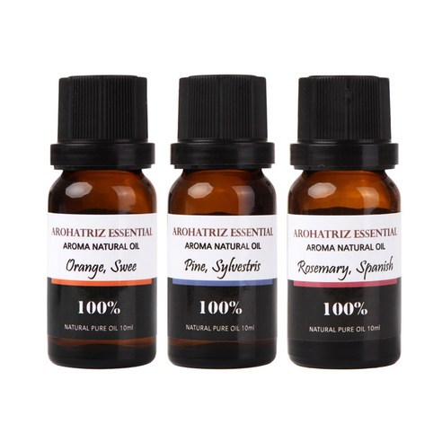 아로하트리즈 다용도오일, 스윗 오렌지 10ml,  파인 10ml,  로즈마리 10ml, 1개