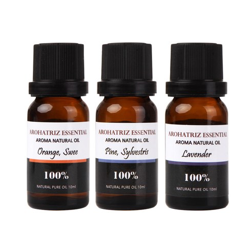 아로하트리즈 다용도오일, 스윗 오렌지 10ml,  파인 10ml,  라벤다 프렌치 10ml, 1개