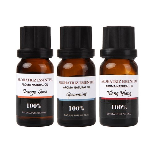아로하트리즈 다용도오일, 스윗 오렌지 10ml,  스피아민트 10ml,  일랑일랑 10ml, 1개