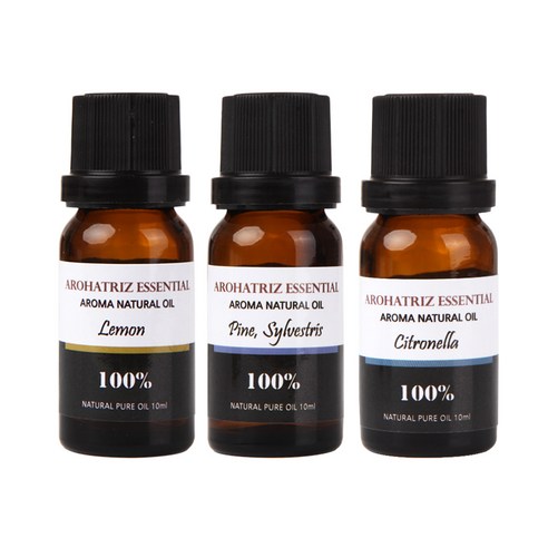 아로하트리즈 다용도오일, 레몬 10ml,  파인 10ml,  시트로 렐라 10ml, 1개
