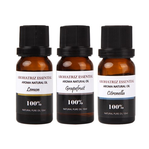 아로하트리즈 다용도오일, 레몬 10ml,  그레이프 프룻 10ml,  시트로 렐라 10ml, 1개