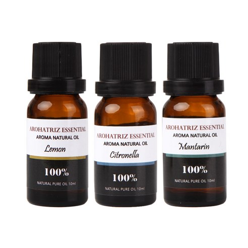 아로하트리즈 다용도오일, 레몬 10ml,  시트로 렐라 10ml,  만다린 10ml, 1개