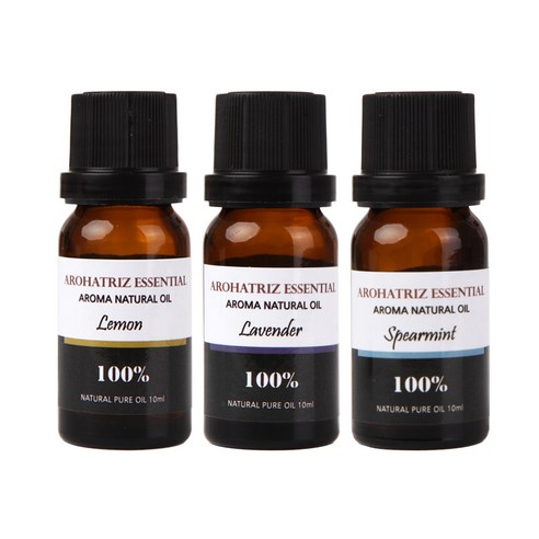아로하트리즈 다용도오일, 레몬 10ml,  라벤다 프렌치 10ml,  스피아민트 10ml, 1개