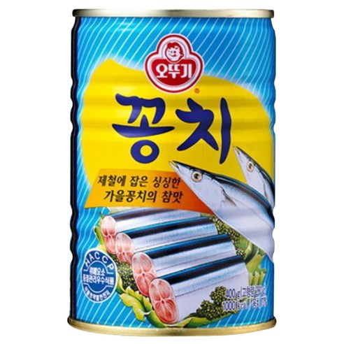 오뚜기 꽁치 통조림, 400g, 2개