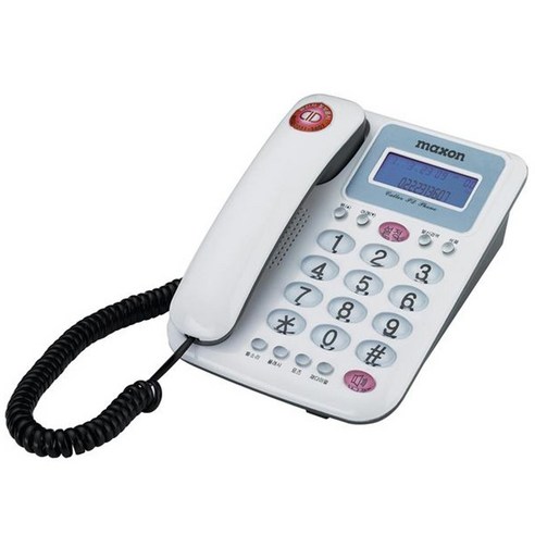 전화기 추천상품 맥슨 전화기 유선 MS-590 화이트