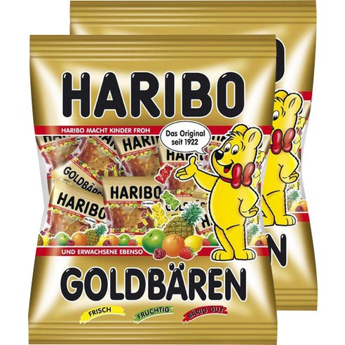 하리보 골드베렌 젤리, 200g, 2개