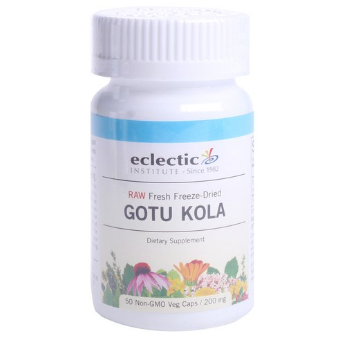 Eclectic Institute 고투 콜라 200mg Non-GMO 베지캡, 50개입, 1개