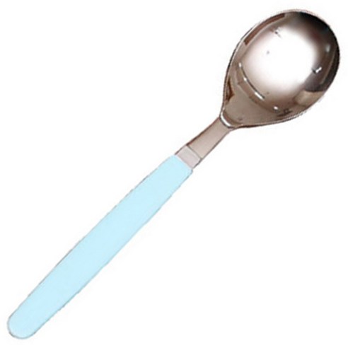 마호커트러리 아동용 숟가락, 스카이블루, 1개