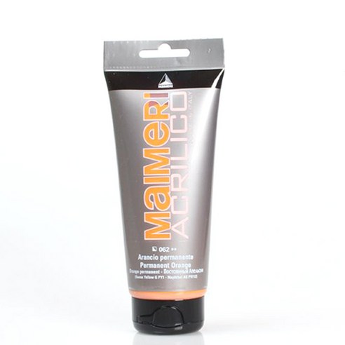 마이메리 아크릴리코 200ml 낱색 아크릴물감, 062 AM PERMANENT ORANGE, 1개
