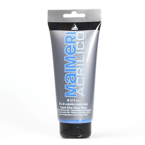 마이메리 아크릴리코 200ml 낱색 아크릴물감, 371 AM COBALT BLUE D HUE, 1개