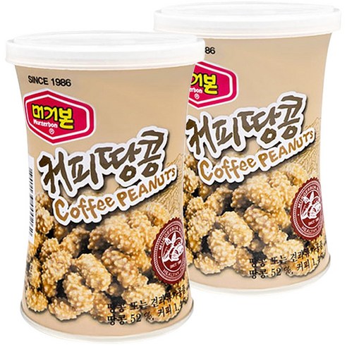 머거본 커피땅콩, 130g, 2개