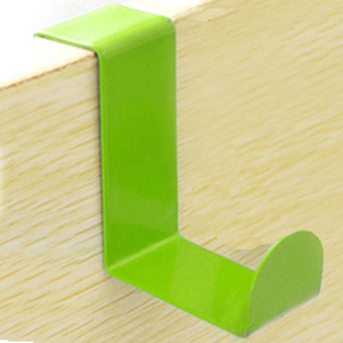 블럭마트 주방 다용도 후크 걸이 툴걸이, 그린, 6개