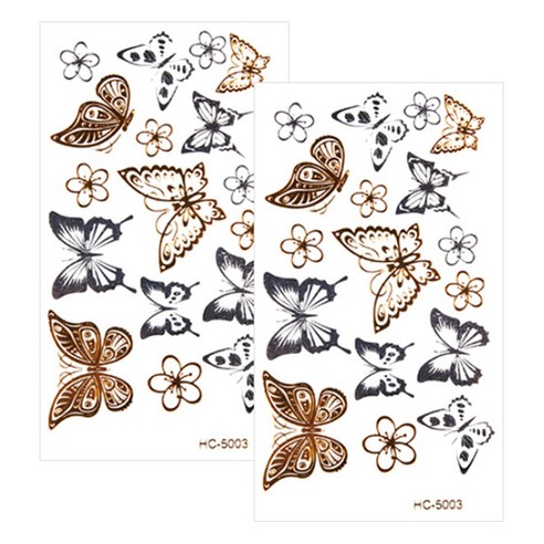 아울리빙 타투스티커, HC-5003, 2개