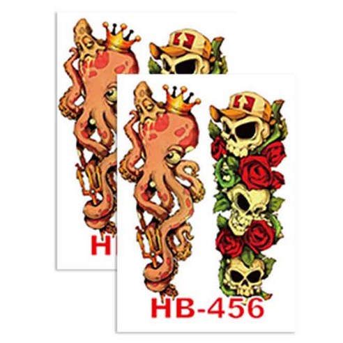 허니걸 타투 타투스티커 2개, HB-456